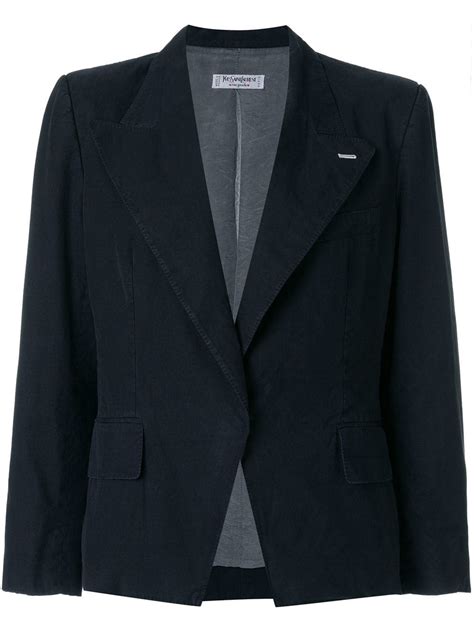 womens yves saint laurent blazer|saint laurent blazer sale.